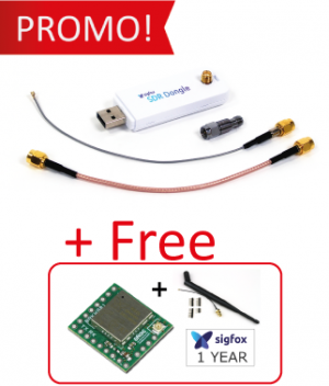 Sigfox Developpment Kit - SDR Dongle + Breakout Wisol BRKWS01